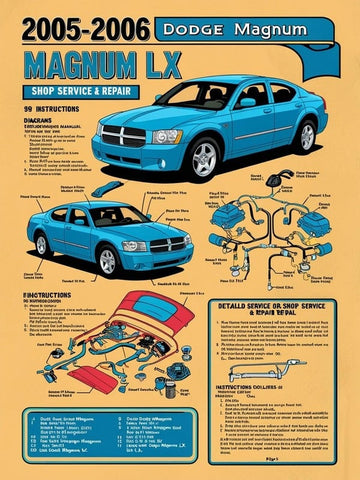 2005 2006 DODGE MAGNUM LX SHOP SERVICE REPAIR MANUAL - PDF