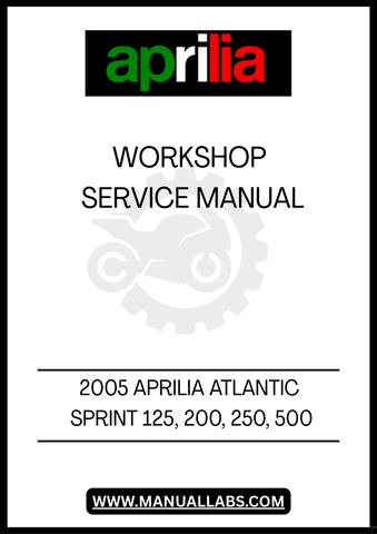 UNLOCK THE FULL POTENTIAL OF YOUR 2005 APRILIA ATLANTIC SPRINT 125, 200, 250, AND 500 WITH OUR COMPREHENSIVE WORKSHOP SERVICE MANUAL IN PDF FORMAT. THIS ESSENTIAL GUIDE IS DESIGNED TO PROVIDE YOU WITH DETAILED INSTRUCTIONS AND INSIGHTS, ENSURING THAT YOU CAN MAINTAIN AND REPAIR YOUR SCOOTER WITH CONFIDENCE AND EASE.