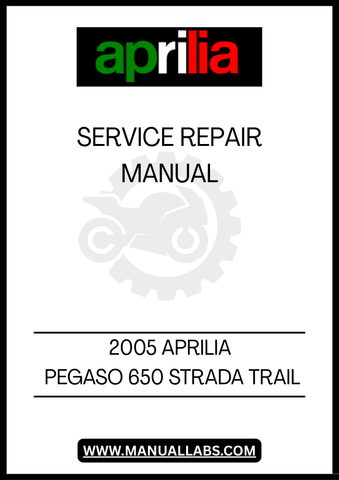 UNLOCK THE FULL POTENTIAL OF YOUR 2005 APRILIA PEGASO 650 STRADA WITH OUR COMPREHENSIVE SERVICE &amp; REPAIR MANUAL IN PDF FORMAT. THIS ESSENTIAL GUIDE IS DESIGNED TO PROVIDE YOU WITH DETAILED INSTRUCTIONS AND INSIGHTS, ENSURING THAT YOU CAN MAINTAIN AND REPAIR YOUR MOTORCYCLE WITH CONFIDENCE.