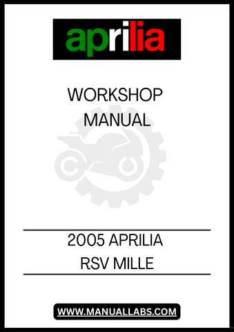 DESIGNED FOR BOTH SEASONED MECHANICS AND ENTHUSIASTIC DIYERS, THIS MANUAL COVERS ALL ASPECTS OF THE RSV MILLE, FROM ENGINE SPECIFICATIONS TO ELECTRICAL SYSTEMS. SAVE TIME AND MONEY BY PERFORMING YOUR OWN REPAIRS AND MAINTENANCE, WHILE GAINING A DEEPER UNDERSTANDING OF YOUR BIKE'S INNER WORKINGS. 