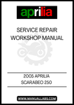 UNLOCK THE FULL POTENTIAL OF YOUR 2005 APRILIA SCARABEO 250 WITH OUR COMPREHENSIVE SERVICE REPAIR WORKSHOP MANUAL IN PDF FORMAT. THIS ESSENTIAL GUIDE IS DESIGNED TO PROVIDE YOU WITH DETAILED INSTRUCTIONS AND INSIGHTS, ENSURING THAT YOU CAN PERFORM MAINTENANCE AND REPAIRS WITH CONFIDENCE.