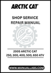 UNLOCK THE FULL POTENTIAL OF YOUR 2005 ARCTIC CAT ATV WITH OUR COMPREHENSIVE SHOP&nbsp;SERVICE REPAIR MANUAL, AVAILABLE FOR INSTANT PDF DOWNLOAD