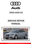 The 2005 Audi A3 Service Repair Manual is a detailed guide that provides essential instructions for maintaining, repairing, and troubleshooting various systems and components of the 2005 Audi A3.