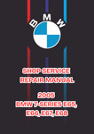 2005 BMW 7-SERIES E65, E66, E67, E68 SHOP SERVICE REPAIR MANUAL - PDF