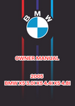 2005 BMW X5 3.0I X5 4.4I X5 4.8I OWNER MANUAL - PDF