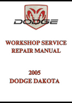 2005 DODGE DAKOTA WORKSHOP SERVICE REPAIR MANUAL - PDF