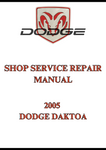 2005 DODGE DAKTOA SHOP SERVICE REPAIR MANUAL - PDF