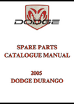 2005 DODGE DURANGO SPARE PARTS CATALOGUE MANUAL - PDF