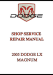2005 DODGE LX MAGNUM SHOP SERVICE REPAIR MANUAL - PDF