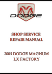 2005 DODGE MAGNUM LX FACTORY SHOP SERVICE REPAIR MANUAL - PDF