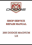 2005 DODGE MAGNUM LX SHOP SERVICE REPAIR MANUAL - PDF