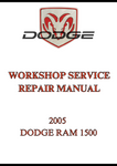 2005 DODGE RAM 1500 WORKSHOP SERVICE REPAIR MANUAL - PDF