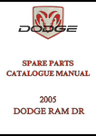 2005 DODGE RAM DR SPARE PARTS CATALOGUE MANUAL - PDF