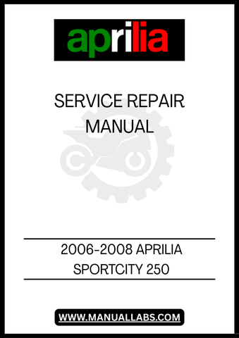 UNLOCK THE FULL POTENTIAL OF YOUR 2006-2008 APRILIA SPORTCITY 250 WITH OUR COMPREHENSIVE SERVICE REPAIR MANUAL IN PDF FORMAT. THIS ESSENTIAL GUIDE IS DESIGNED TO PROVIDE YOU WITH DETAILED INSTRUCTIONS AND INSIGHTS, ENSURING THAT YOU CAN PERFORM MAINTENANCE AND REPAIRS WITH CONFIDENCE. WHETHER YOU'RE A SEASONED MECHANIC OR A DIY ENTHUSIAST, THIS MANUAL IS YOUR GO-TO RESOURCE FOR KEEPING YOUR SCOOTER IN TOP CONDITION.