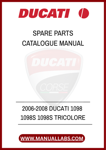 INVEST IN YOUR DUCATI'S LONGEVITY AND PERFORMANCE BY SECURING THIS INVALUABLE SPARE PARTS CATALOGUE MANUAL TODAY. DON'T MISS OUT ON THE OPPORTUNITY TO ENHANCE YOUR OWNERSHIP