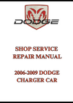 2006-2009 DODGE CHARGER CAR SHOP SERVICE REPAIR MANUAL - PDF