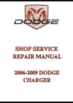 2006-2009 DODGE CHARGER SHOP SERVICE REPAIR MANUAL - PDF