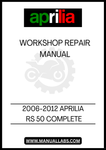 UNLOCK THE FULL POTENTIAL OF YOUR 2006-2012 APRILIA RS 50 WITH OUR COMPREHENSIVE COMPLETE WORKSHOP REPAIR MANUAL IN PDF FORMAT. THIS ESSENTIAL GUIDE IS DESIGNED FOR BOTH NOVICE AND EXPERIENCED MECHANICS, PROVIDING DETAILED INSTRUCTIONS AND ILLUSTRATIONS TO HELP YOU TACKLE ANY REPAIR OR MAINTENANCE TASK WITH CONFIDENCE.