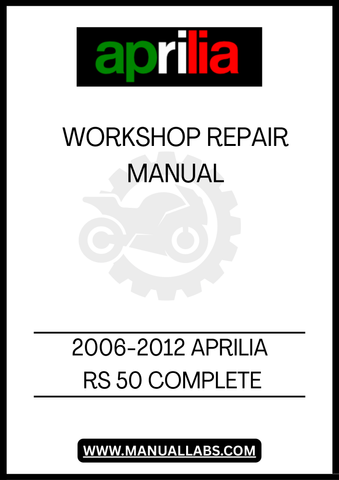 UNLOCK THE FULL POTENTIAL OF YOUR 2006-2012 APRILIA RS 50 WITH OUR COMPREHENSIVE COMPLETE WORKSHOP REPAIR MANUAL IN PDF FORMAT. THIS ESSENTIAL GUIDE IS DESIGNED FOR BOTH NOVICE AND EXPERIENCED MECHANICS, PROVIDING DETAILED INSTRUCTIONS AND ILLUSTRATIONS TO HELP YOU TACKLE ANY REPAIR OR MAINTENANCE TASK WITH CONFIDENCE.