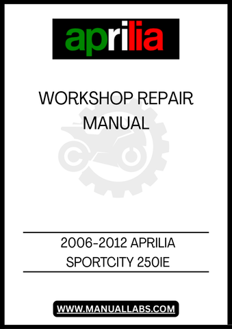 UNLOCK THE FULL POTENTIAL OF YOUR 2006-2012 APRILIA SPORTCITY 250IE WITH OUR COMPREHENSIVE WORKSHOP REPAIR MANUAL IN PDF FORMAT. THIS ESSENTIAL GUIDE IS DESIGNED TO PROVIDE YOU WITH DETAILED INSTRUCTIONS AND INSIGHTS, ENSURING THAT YOU CAN TACKLE ANY REPAIR OR MAINTENANCE TASK WITH CONFIDENCE AND EASE.