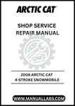 UNLOCK THE FULL POTENTIAL OF YOUR 2006 ARCTIC CAT 4-STROKE SNOWMOBILE WITH OUR COMPREHENSIVE SHOP SERVICE REPAIR MANUAL, AVAILABLE FOR INSTANT PDF DOWNLOAD. 