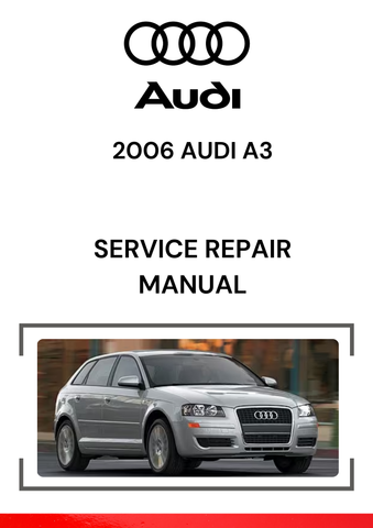 A 2006 Audi A3 Service Repair Manual is a comprehensive guide designed to help vehicle owners, mechanics, and technicians perform maintenance, repairs, and troubleshooting tasks on the 2006 Audi A3.
