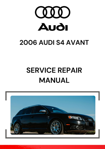 The 2006 Audi S4 Avant is a high-performance sport wagon from Audi, equipped with a 4.2L V8 engine that delivers exceptional power and a thrilling driving experience.