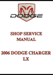 2006 DODGE CHARGER LX SHOP SERVICE MANUAL - PDF