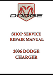 2006 DODGE CHARGER SHOP SERVICE REPAIR MANUAL - PDF