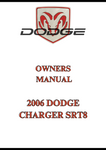 2006 DODGE CHARGER SRT8 OWNERS MANUAL - PDF