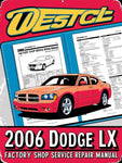 2006 DODGE LX FACTORY SHOP SERVICE REPAIR MANUAL - PDF
