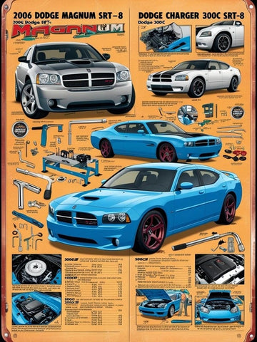 2006 DODGE MAGNUM 300 300C SRT-8 CHARGER SHOP SERVICE MANUAL - PDF