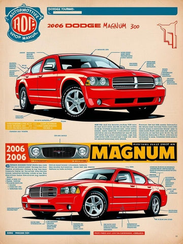 2006 DODGE MAGNUM 300 TOURING SHOP SERVICE MANUAL - PDF