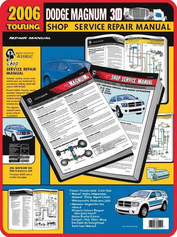 2006 DODGE MAGNUM 300 TOURING SHOP SERVICE REPAIR MANUAL - PDF