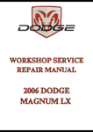 2006 DODGE MAGNUM LX WORKSHOP SERVICE REPAIR MANUAL - PDF