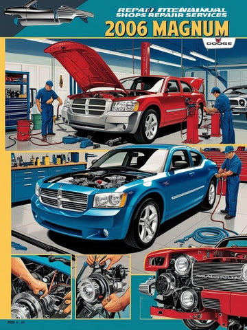 2006 DODGE MAGNUM SHOP REPAIR SERVICE MANUAL - PDF