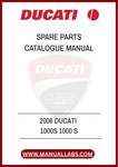 DON'T LET THE CHALLENGE OF SOURCING PARTS HOLD YOU BACK. EQUIP YOURSELF WITH THE 2006 DUCATI 1000S SPARE PARTS CATALOGUE MANUAL TODAY AND KEEP YOUR BIKE IN PEAK CONDITION