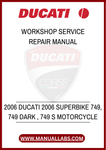 DON'T LET MINOR ISSUES TURN INTO MAJOR PROBLEMS. EQUIP YOURSELF WITH THE RIGHT TOOLS AND INFORMATION TO MAINTAIN YOUR DUCATI'S PERFORMANCE AND RELIABILITY. DOWNLOAD