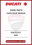 INVEST IN YOUR DUCATI EXPERIENCE TODAY BY SECURING THIS INVALUABLE MANUAL. ENHANCE YOUR UNDERSTANDING OF THE 999R AND KEEP YOUR BIKE IN PEAK CONDITION WITH THE RIGHT PARTS