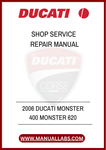 DON'T LET MECHANICAL ISSUES HOLD YOU BACK FROM ENJOYING THE RIDE. INVEST IN THE 2006 DUCATI MONSTER 400 AND 620 SHOP SERVICE REPAIR MANUAL TODAY AND ENSURE YOUR BIKE REMAINS