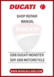 INVEST IN THE FUTURE OF YOUR DUCATI MONSTER S2R 1000 BY SECURING THIS COMPREHENSIVE REPAIR MANUAL. UNLOCK THE FULL POTENTIAL OF YOUR MOTORCYCLE AND ENSURE ITS CONTINUED