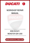 DON'T LET MINOR ISSUES TURN INTO MAJOR PROBLEMS. EQUIP YOURSELF WITH THE RIGHT TOOLS AND INFORMATION TO MAINTAIN YOUR DUCATI MONSTER S2R 1000 EFFECTIVELY. DOWNLOAD YOUR