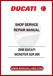 DON'T LET MINOR PROBLEMS TURN INTO MAJOR HEADACHES. EQUIP YOURSELF WITH THE RIGHT TOOLS AND INFORMATION TO MAINTAIN YOUR DUCATI MONSTER S2R 800 EFFECTIVELY. DOWNLOAD