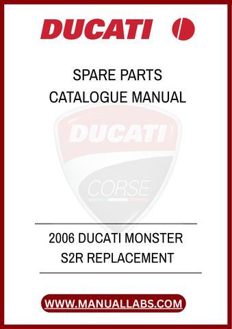 INVEST IN THE LONGEVITY AND PERFORMANCE OF YOUR DUCATI MONSTER S2R BY HAVING THIS ESSENTIAL MANUAL ON HAND. DON'T MISS OUT ON THE OPPORTUNITY TO ENHANCE YOUR MOTORCYCLE
