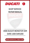 DON’T LET MINOR ISSUES TURN INTO MAJOR PROBLEMS. INVEST IN THE 2006 DUCATI MONSTER S4R/S4RS SHOP SERVICE REPAIR MANUAL TODAY AND ENSURE YOUR BIKE RUNS SMOOTHLY FOR YEARS TO COME
