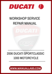 DON’T LET MINOR ISSUES TURN INTO MAJOR PROBLEMS. EQUIP YOURSELF WITH THE ULTIMATE RESOURCE FOR YOUR DUCATI SPORTCLASSIC 1000 AND EXPERIENCE THE JOY OF RIDING WITH