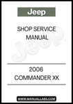 2006 JEEP COMMANDER XK SHOP SERVICE MANUAL - PDF