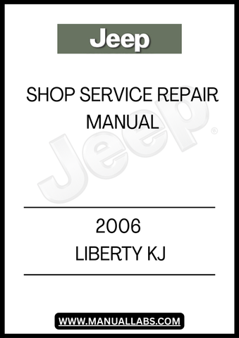 UNLOCK THE FULL POTENTIAL OF YOUR 2006 JEEP LIBERTY KJ WITH OUR COMPREHENSIVE SHOP SERVICE REPAIR MANUAL. THIS ESSENTIAL GUIDE IS DESIGNED FOR BOTH SEASONED MECHANICS AND DIY ENTHUSIASTS, PROVIDING DETAILED INSTRUCTIONS AND DIAGRAMS TO TACKLE ANY REPAIR OR MAINTENANCE TASK WITH CONFIDENCE.