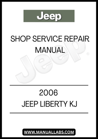 UNLOCK THE FULL POTENTIAL OF YOUR 2006 JEEP LIBERTY KJ WITH OUR COMPREHENSIVE SHOP SERVICE REPAIR MANUAL. THIS ESSENTIAL GUIDE IS DESIGNED FOR BOTH SEASONED MECHANICS AND DIY ENTHUSIASTS, PROVIDING DETAILED INSTRUCTIONS AND DIAGRAMS TO TACKLE ANY REPAIR OR MAINTENANCE TASK WITH CONFIDENCE