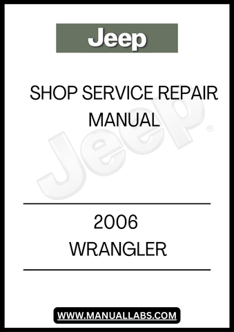 REV UP YOUR DIY SKILLS WITH THE 2006 JEEP WRANGLER SHOP SERVICE REPAIR MANUAL, YOUR ULTIMATE GUIDE TO MAINTAINING AND REPAIRING YOUR BELOVED VEHICLE. THIS COMPREHENSIVE MANUAL IS DESIGNED SPECIFICALLY FOR THE 2006 JEEP WRANGLER, PROVIDING DETAILED INSTRUCTIONS AND DIAGRAMS THAT MAKE EVEN THE MOST COMPLEX REPAIRS MANAGEABLE. WHETHER YOU'RE A SEASONED MECHANIC OR A WEEKEND WARRIOR, THIS MANUAL IS AN ESSENTIAL TOOL FOR KEEPING YOUR JEEP IN PEAK CONDITION.